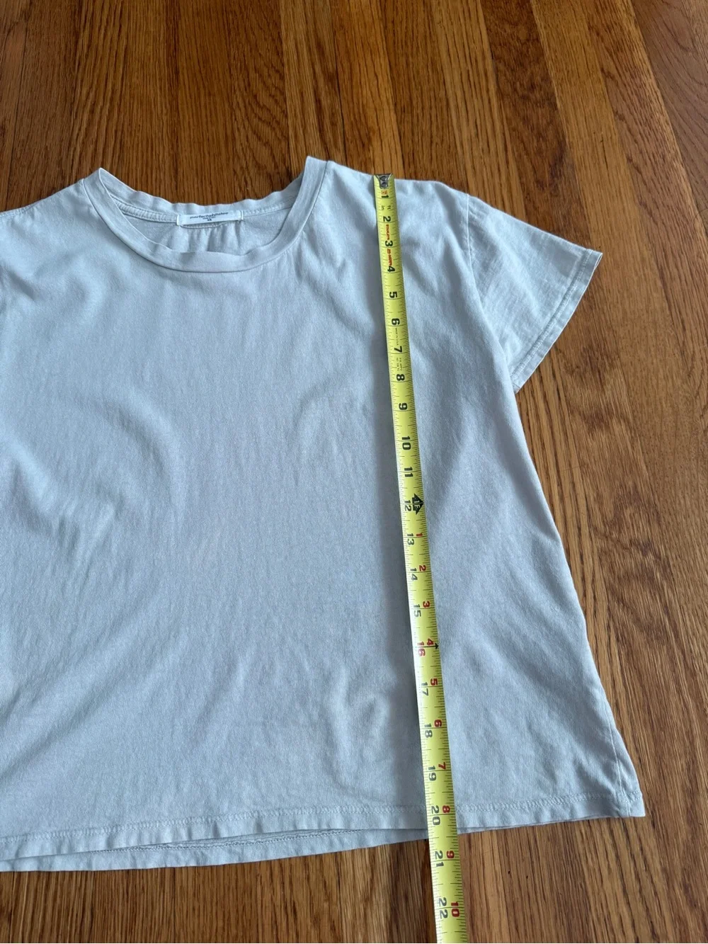 Perfect white tee off white crop tshirt XS - Picture 7 of 8